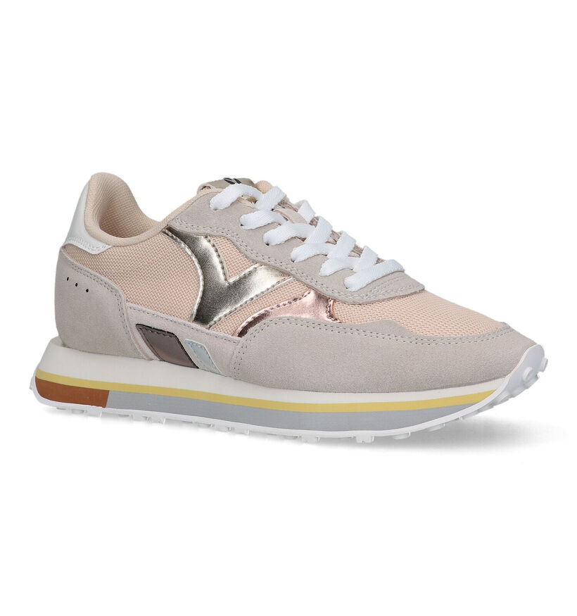 Victoria Beige Sneakers voor dames (322594) - geschikt voor steunzolen