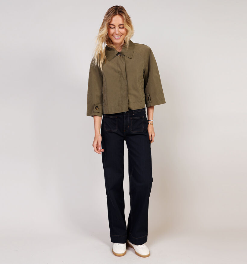 JDY Maple Manteaux courts en Vert pour femmes (359947)