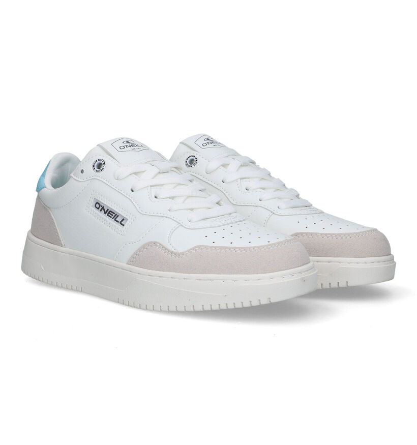O'Neill Galveston Witte Sneakers voor dames (321719) - geschikt voor steunzolen