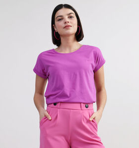 Vila Dreamers New Pure T-shirt en Mauve pour femmes (335449)