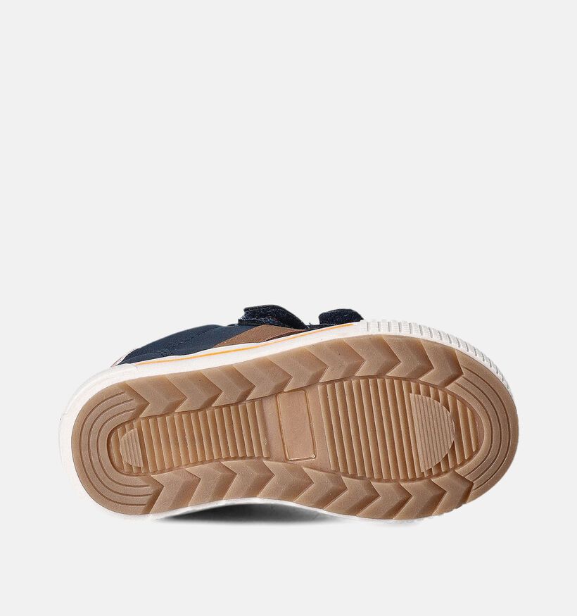 Milo & Mila Blauwe Babyschoenen voor jongens, meisjes (354429) - geschikt voor steunzolen
