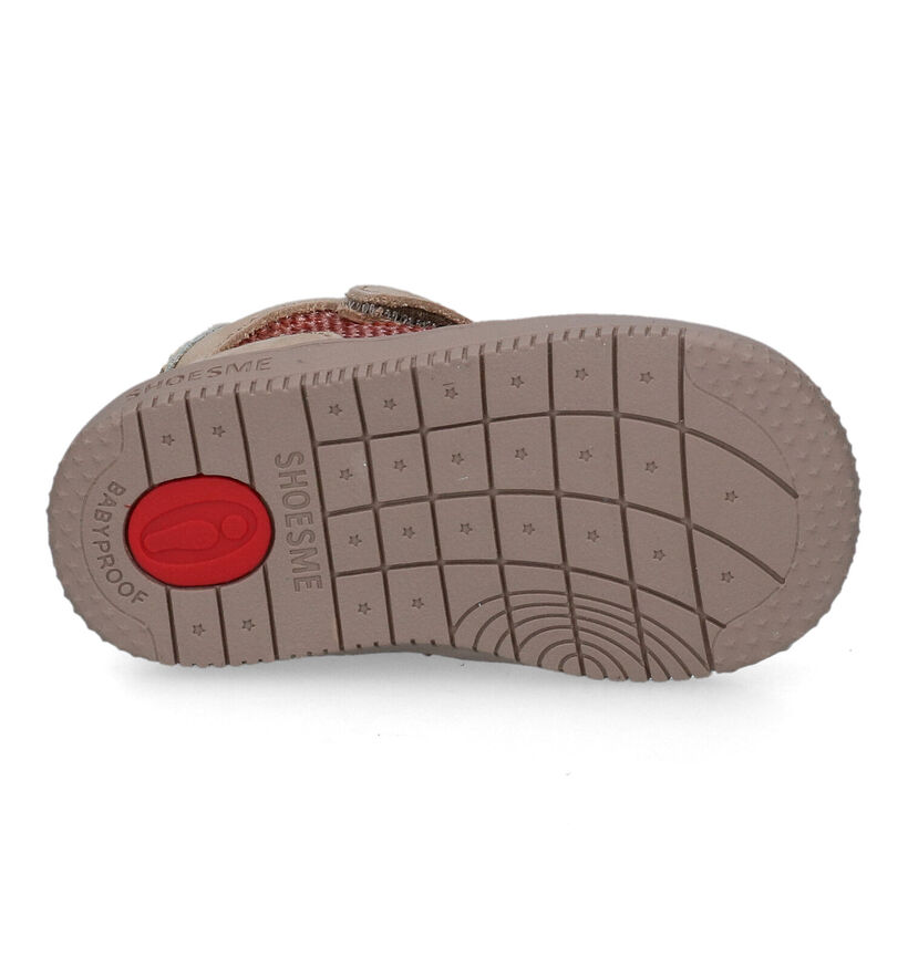 Shoesme Beige Sneakers voor meisjes (315187) - geschikt voor steunzolen