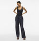 Vila Prisilla Pantalon large en Bleu pour femmes (353016)