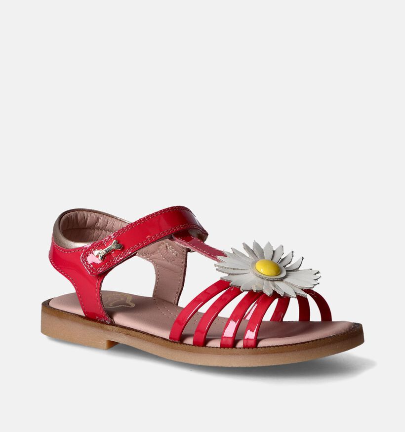 STONES and BONES Misel Sandales en Rouge pour filles (352662)
