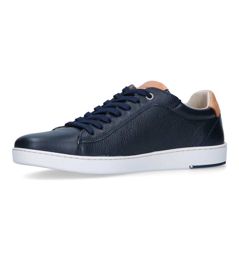 River Woods Leroy Chaussures à lacets en Bleu pour hommes (323055) - pour semelles orthopédiques