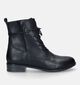 Marco Tozzi Bottines plates en Noir pour femmes (330639)