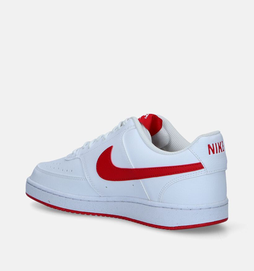 Nike Court Vision Low Next Nature Baskets en Blanc pour garçons, hommes (340403)