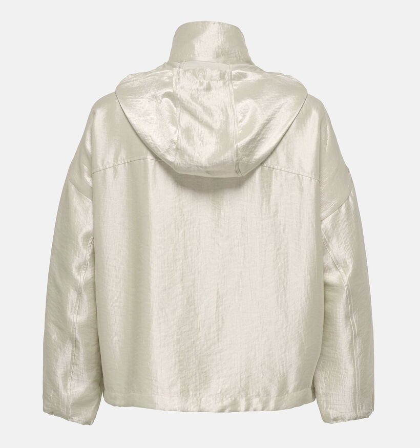 ONLY Carmakoma Grace Betty Oatmeal Manteau court en Beige pour femmes (374875)