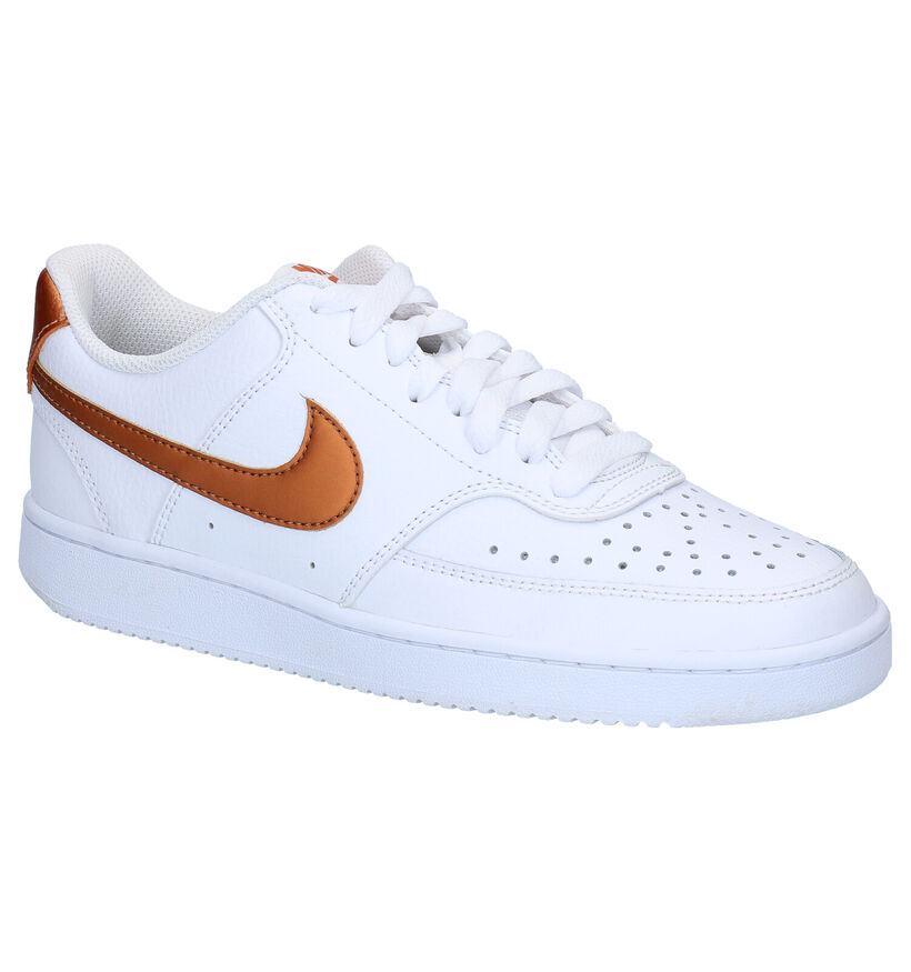 Nike Court Vision Low Baskets en Blanc pour femmes (347839)