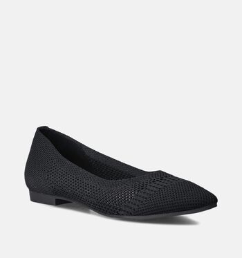 La Strada Chaussures plates Noir