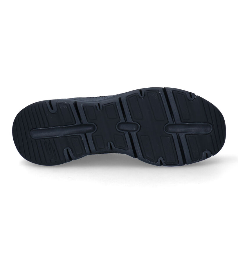 Skechers Arch Fit Paradyme Zwarte Sneakers in stof (323087)