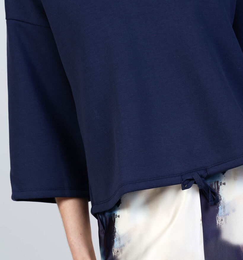 Vila Reflect V-Neck Donkerblauwe Blouse voor dames (369461)