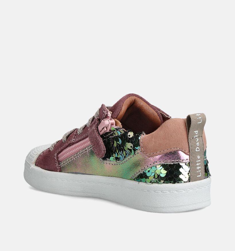 Little David Roze Sneakers voor meisjes (363013) - geschikt voor steunzolen