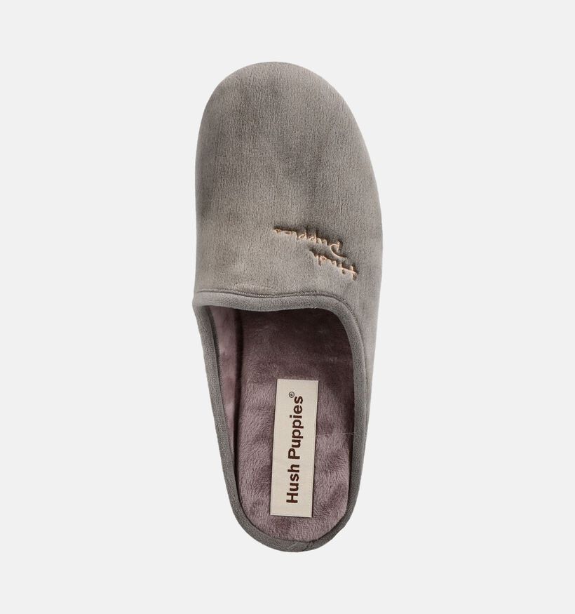 Hush Puppies Del Pantoufles ouvertes en Gris pour femmes (377678)