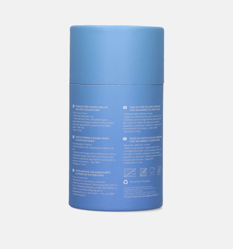 Chilly's Series 2 Ombre Tasse réutilisable en Bleu 340 ml pour femmes, garçons, filles, hommes (343566)