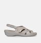 Hush Puppies Rhodes Beige Sandalen Voor Steunzolen voor dames (340749) - geschikt voor steunzolen