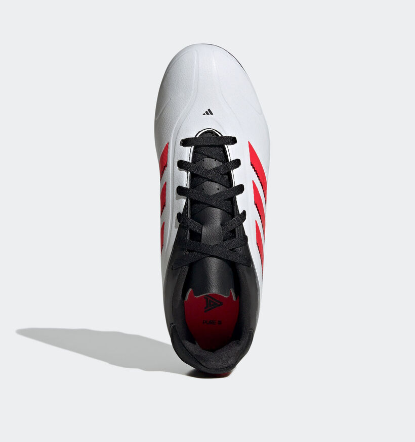 adidas Copa Pure III Club Witte Voetbalschoenen voor jongens, meisjes (350592)