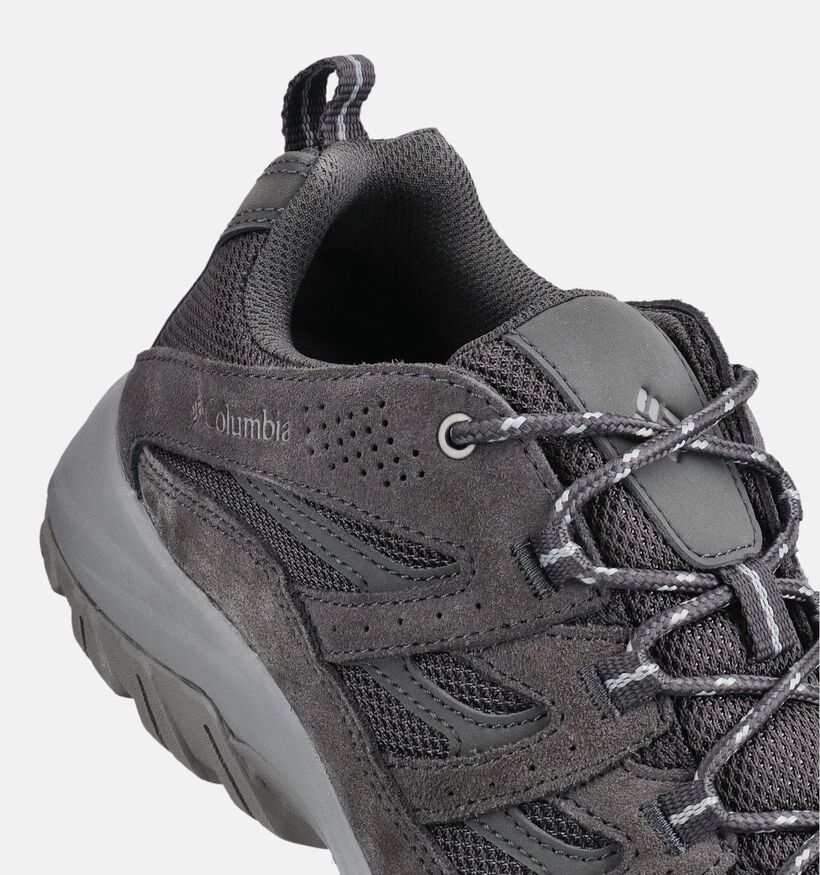 Columbia Crestwood Grijze Lage Wandelschoenen voor heren (369726) - geschikt voor steunzolen
