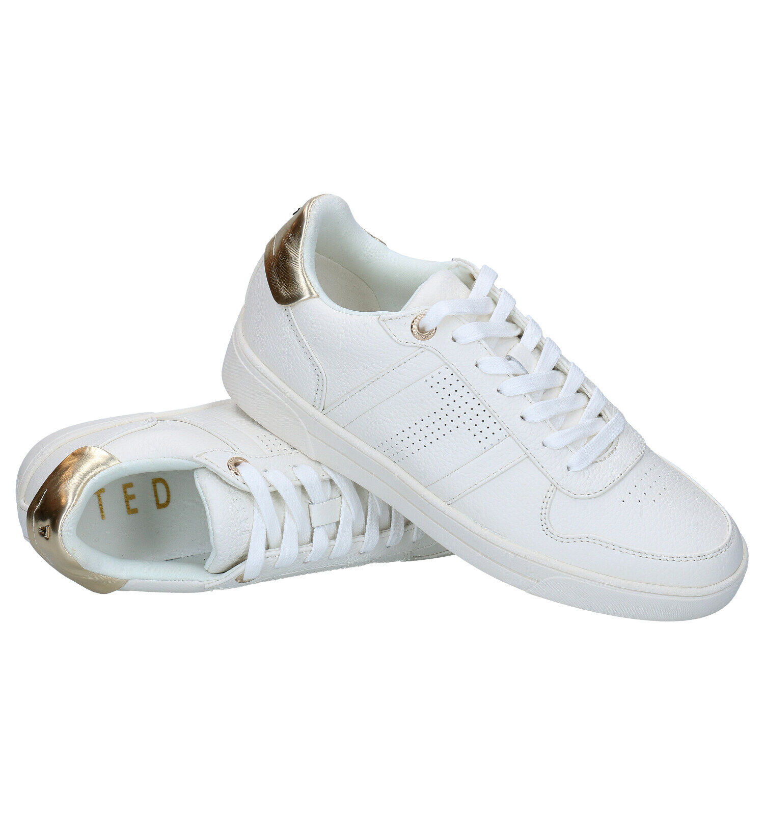 Ted Baker Sosie Witte Sneakers Dames Sneakers Lage schoenen Online op TORFS.BE