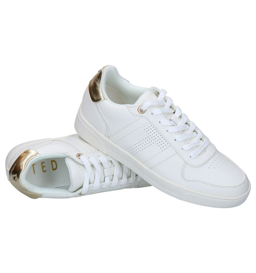 Ted Baker Sosie Baskets en Blanc en cuir (276072)