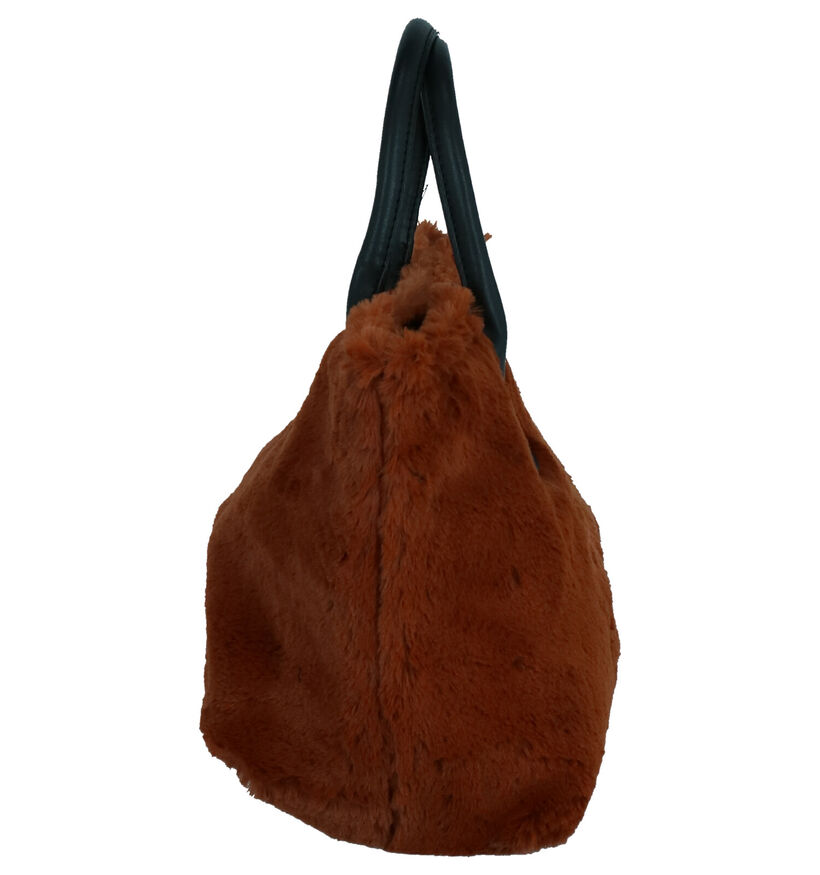 Dolce C. Cognac Handtas in stof (263901)