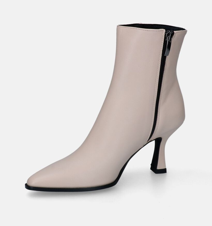 Hampton Bays Bottines à talons en Camel pour femmes (316365)