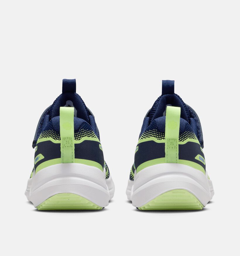 Nike Mystic Fly Blauwe/Gele Sportschoenen voor jongens, meisjes (359883)