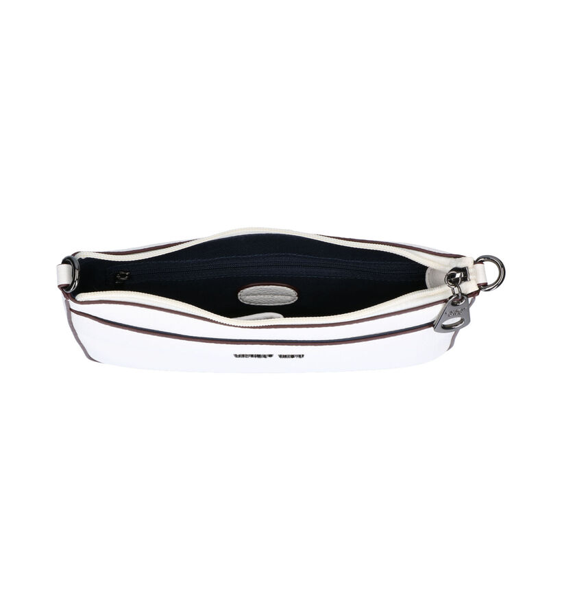Laurent David Witte Crossbody Tas in kunstleer (324301)