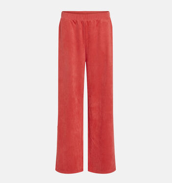 Vila Broeken Beige/Blauw/Rood/Groen