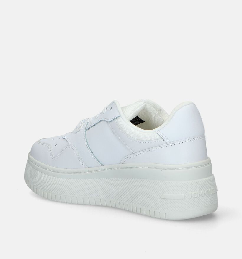 Tommy Hilfiger TJW Retro Flatform Baskets en Blanc pour femmes (334056) - pour semelles orthopédiques