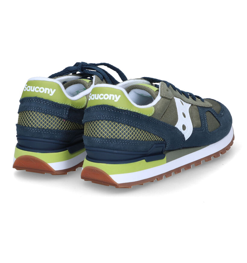 Saucony Shadow Original Baskets en Bleu pour hommes (312533) - pour semelles orthopédiques