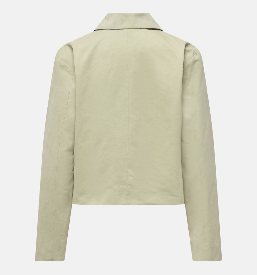 JDY Sienna Elm Lichtgroene Jas voor dames (370057)