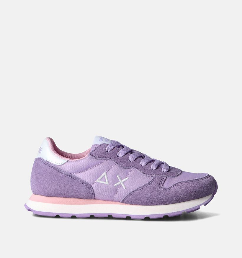 Sun68 Ally Solid Lila Sneakers voor meisjes (362458) - geschikt voor steunzolen