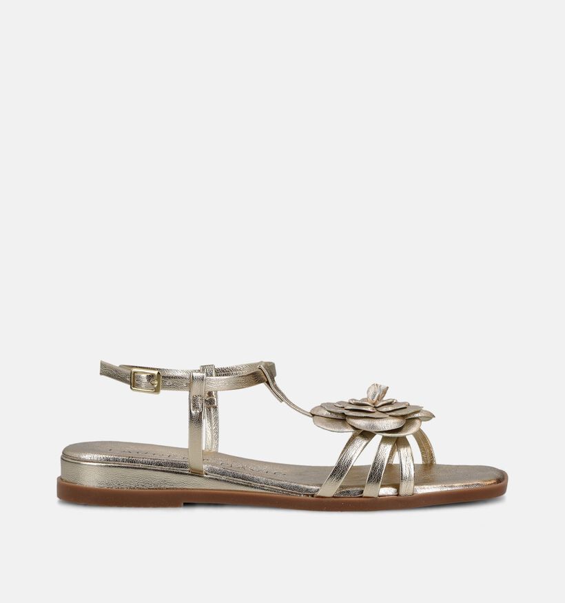 Laurent David Sandales plates en Or pour femmes (373556)