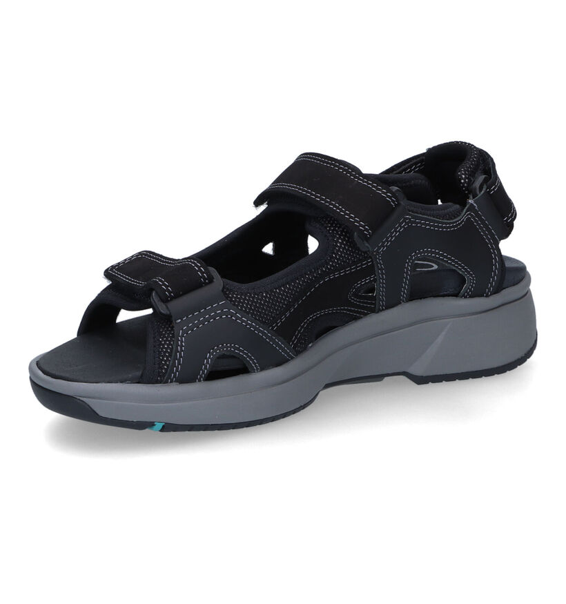 Xsensible Timor Sandales en Noir en cuir (308043)