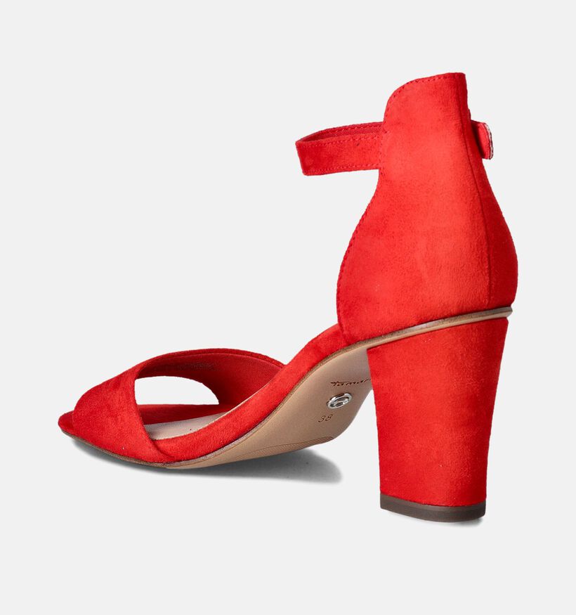 Tamaris Sandales en Rouge pour femmes (355408)