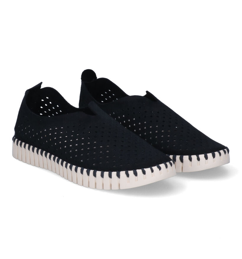 Ilse Jacobsen Tulip Chaussures à enfiler en Bleu pour femmes (340287) - pour semelles orthopédiques