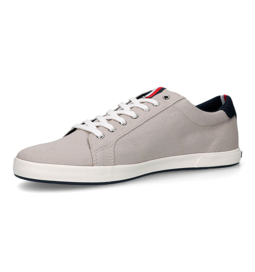 Tommy Hilfiger Iconic Beige Veterschoenen in stof (321215)