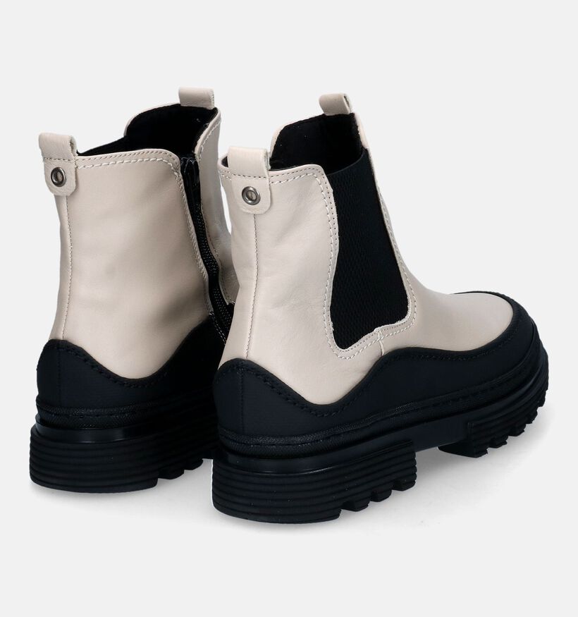 Gabor OptiFit Beige Chelsea Boots voor dames (315253) - geschikt voor steunzolen