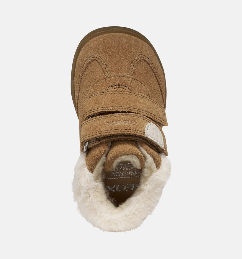 Geox Macchia Bruine Babyschoenen voor meisjes (376249) - geschikt voor steunzolen