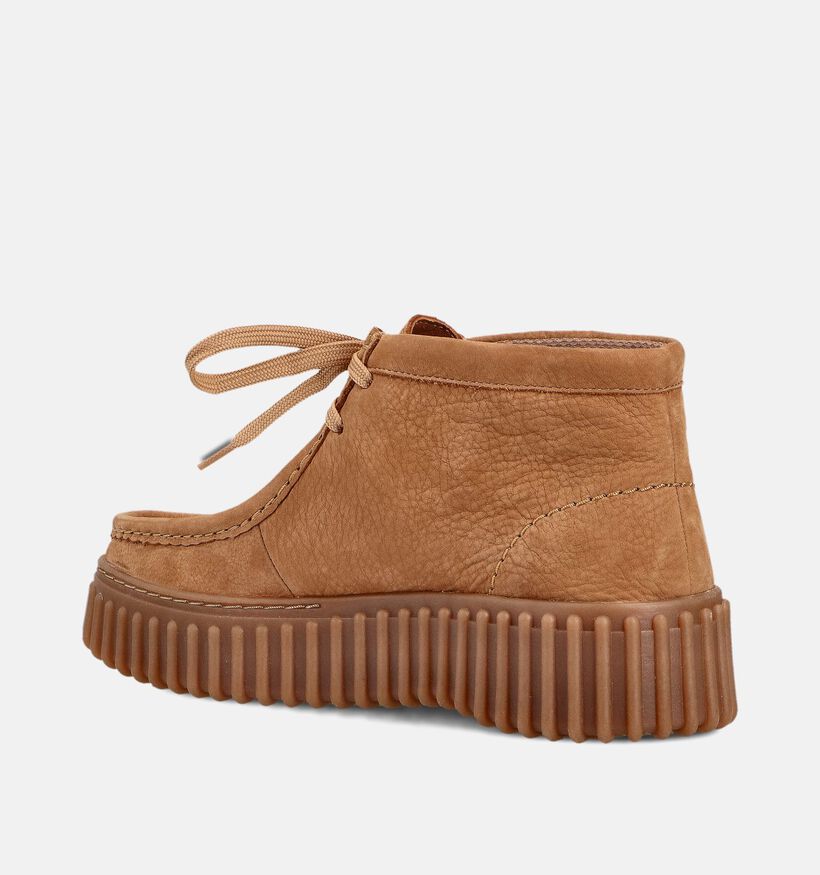 Clarks Torhill Moss Bottines en Camel pour femmes (361957) - pour semelles orthopédiques