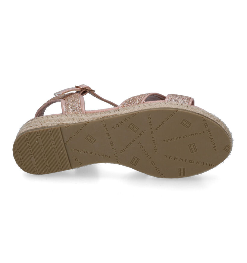 Tommy Hilfiger Sandales en Or rose pour filles (303917)
