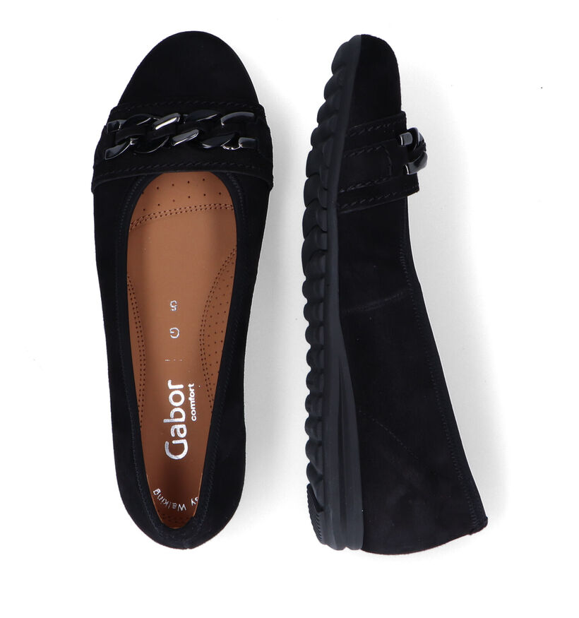 Gabor Easy Walking Ballerines en Noir pour femmes (306535)