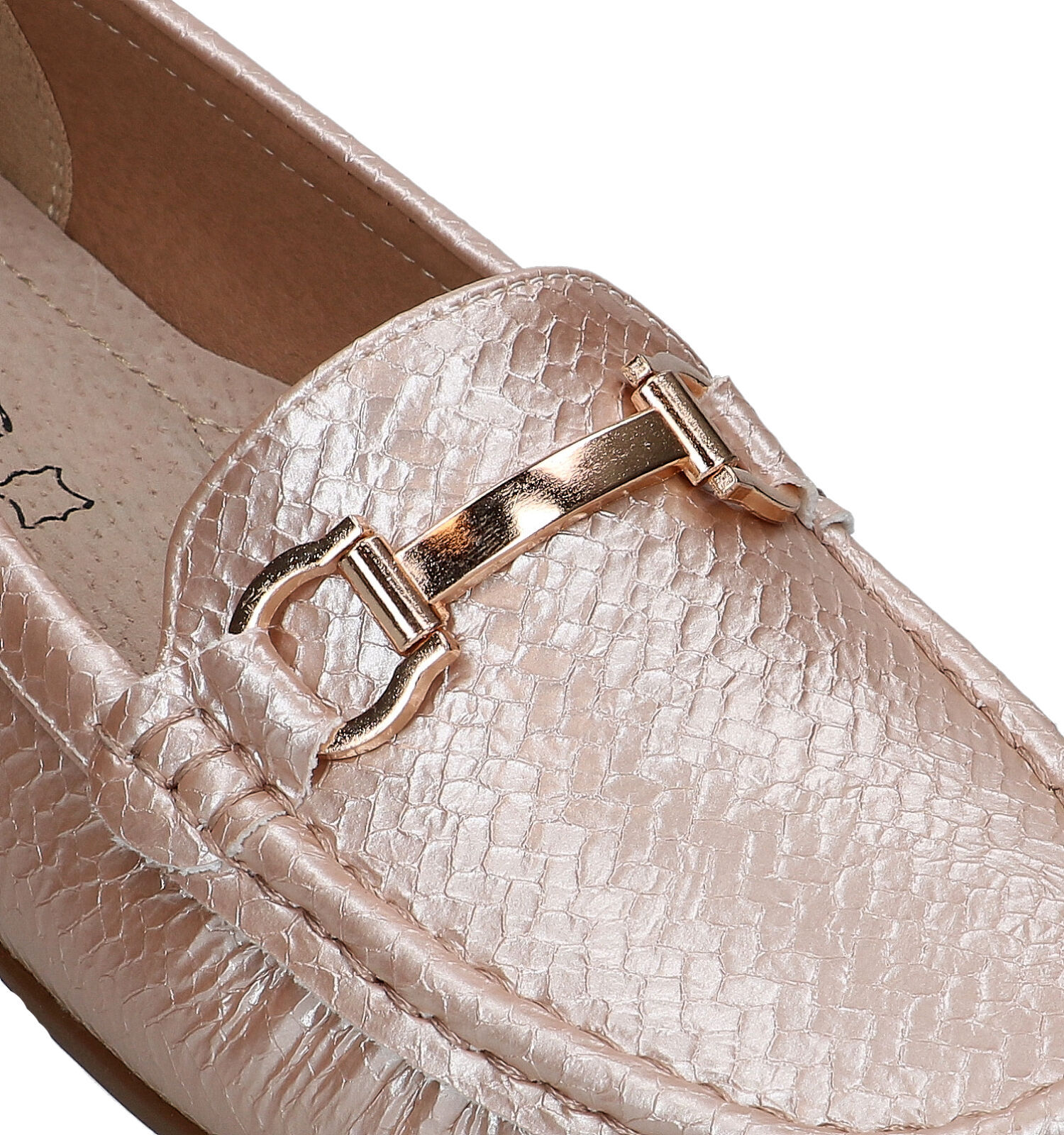 Soft Comfort Rose Gold Mocassins Dames Lage schoenen Online op TORFS.BE