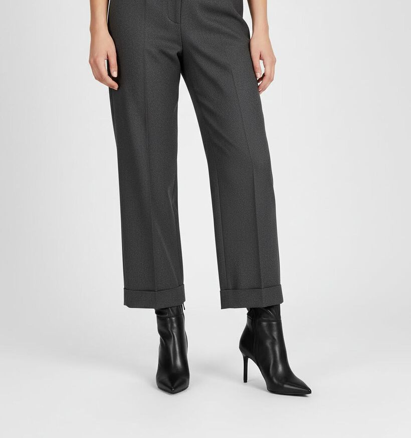 Tamaris Stretch Zwarte Lange Laarzen met Naaldhak voor dames (378962)
