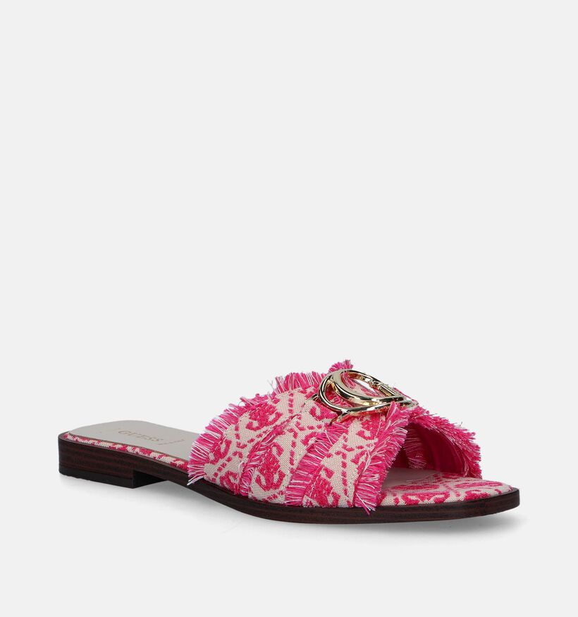 Guess Symo Nu-pieds en Rose pour femmes (337383)