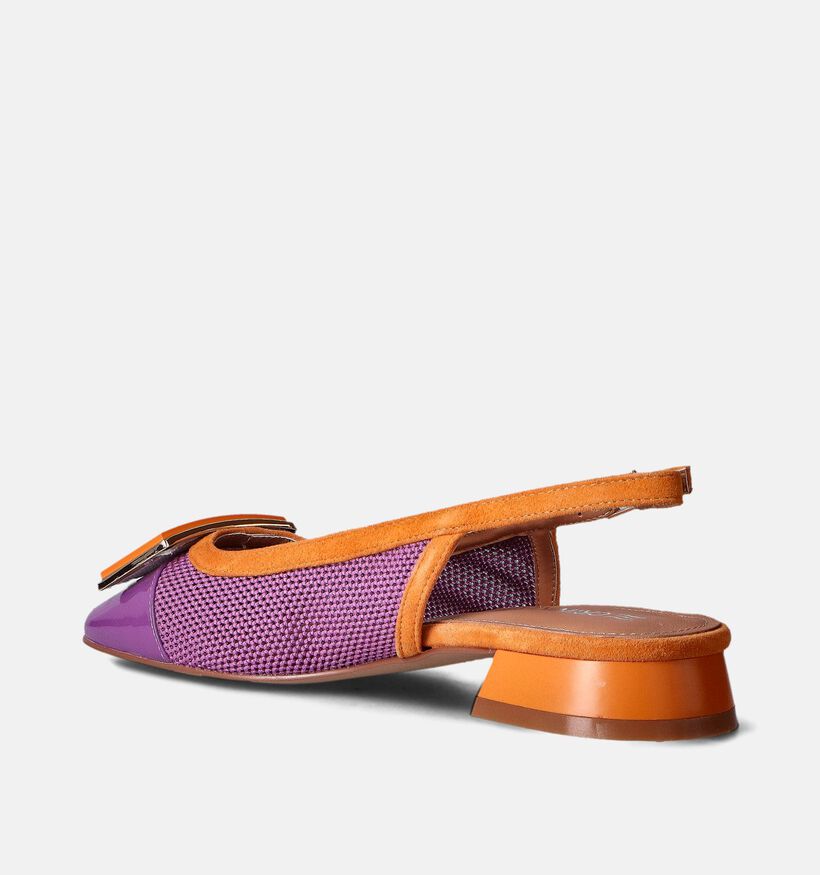 Crinkles Slingbacks Paars voor dames (356247)