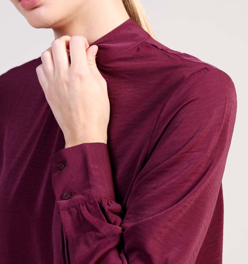 JDY Aya Blouse en Bordeau pour femmes (365270)