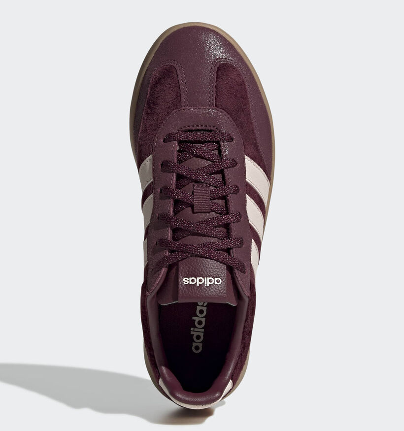 adidas Barreda Decode Lux Baskets basses en Bordeaux pour femmes (375370)