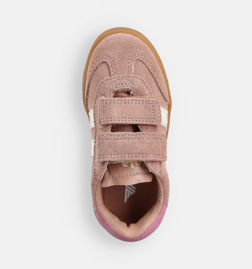 Gola Baskets basses en Rose pour filles (361010) - pour semelles orthopédiques